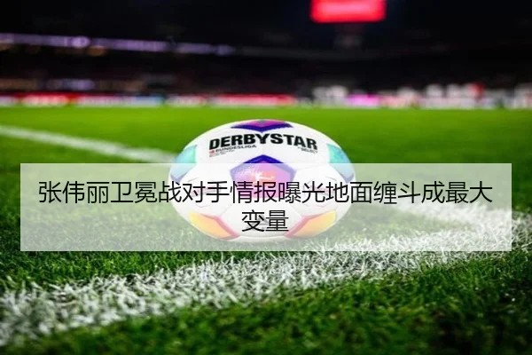 张伟丽卫冕战对手情报曝光地面缠斗成最大变量 | 18LUCKSPORTS